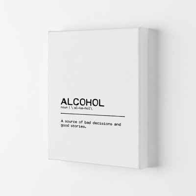 Alcohol Stories - Print