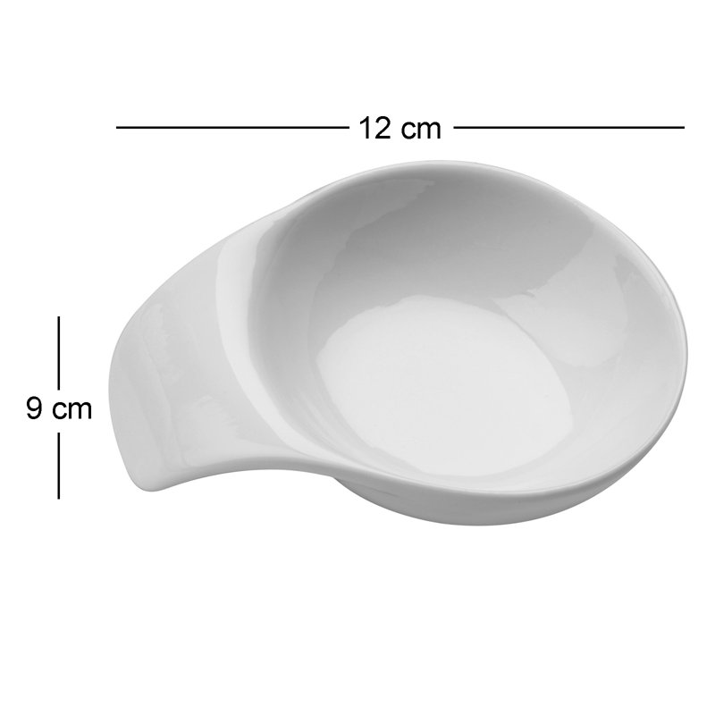 Symple Stuff Porcelain Divided Serving Dish