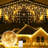 Kidman 394'' LED 100 - Bulb Pulg in String Light Halloween Decorations Lights-296907182