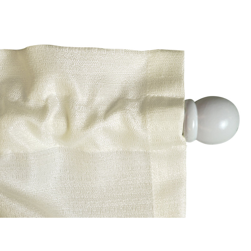 Alldredge Room Darkening Curtain Single Panel, Beige, 54" W x 63" L