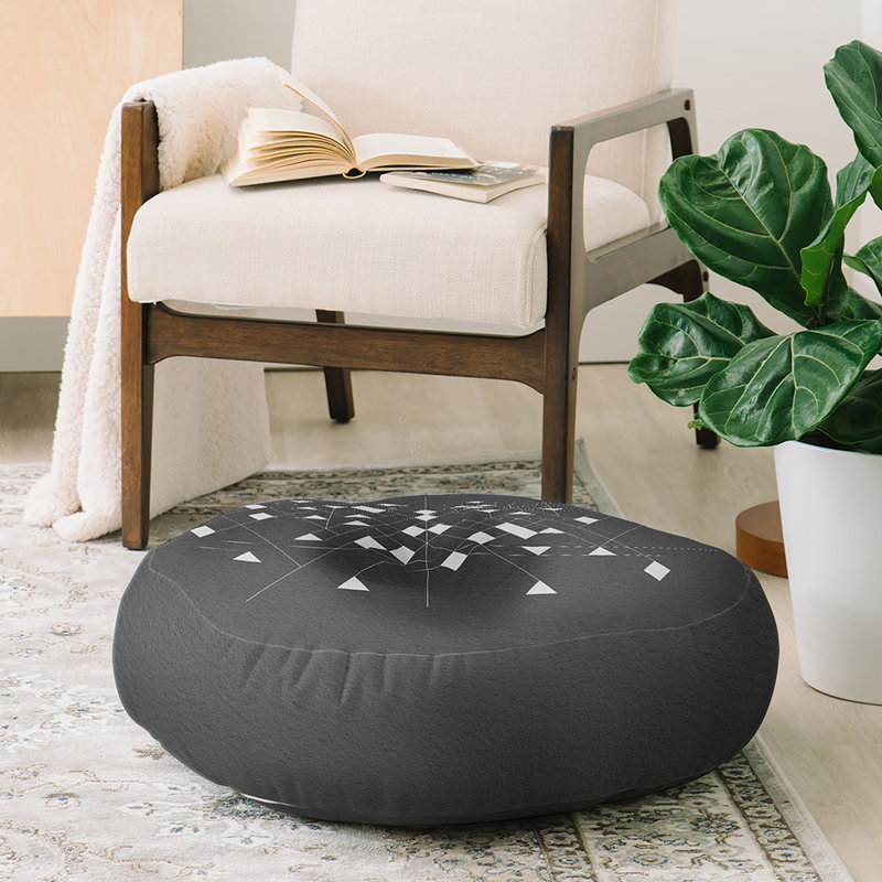Iveta Abolina Floor Pillow, 26" H x 26" W x 7" D