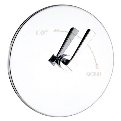 Plaza Round Pressure Balance Shower Complete with Valve