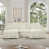 Beige + chenille blanche est en rupture de stock