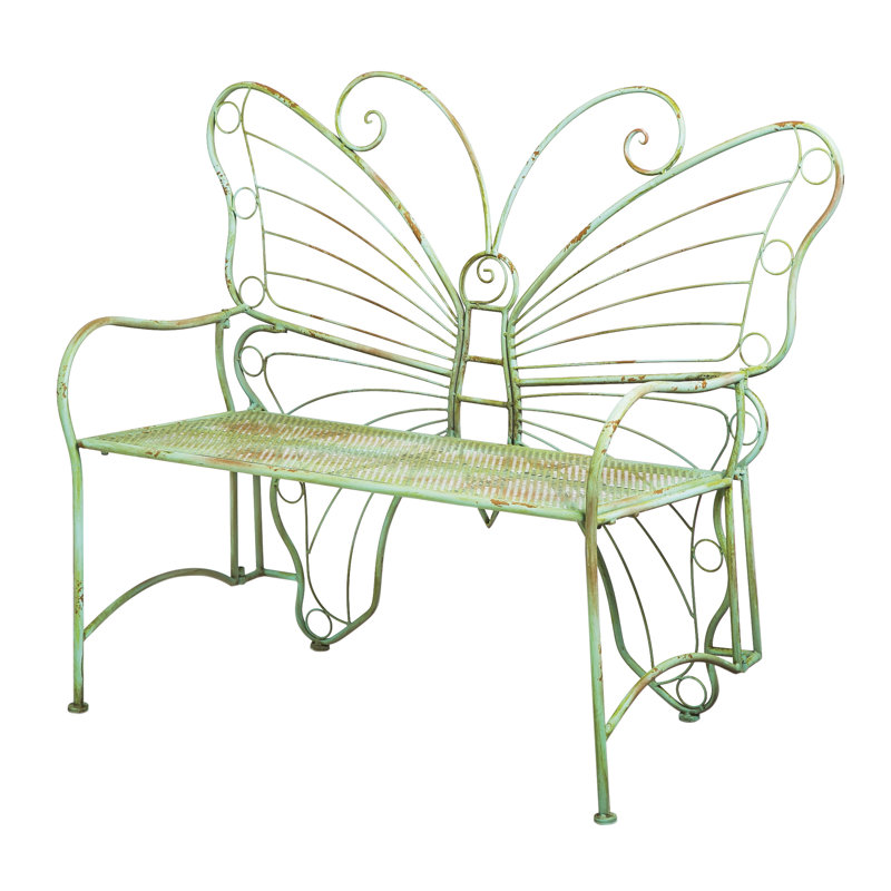 Banc de jardin en métal