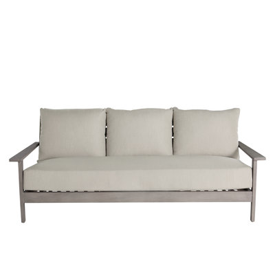 Kennebunkport Wrought Aluminum Outdoor Sofa