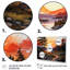 Pine Tree Golden Glow - reproduction sur toile-272583534-272583533