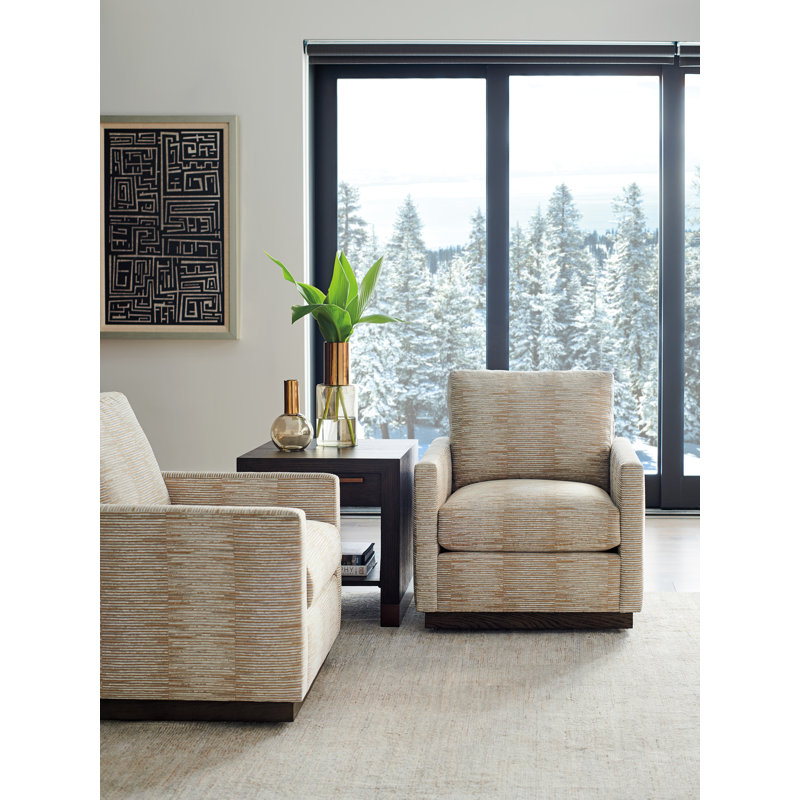 Barclay Butera Upholstery Swivel Armchair