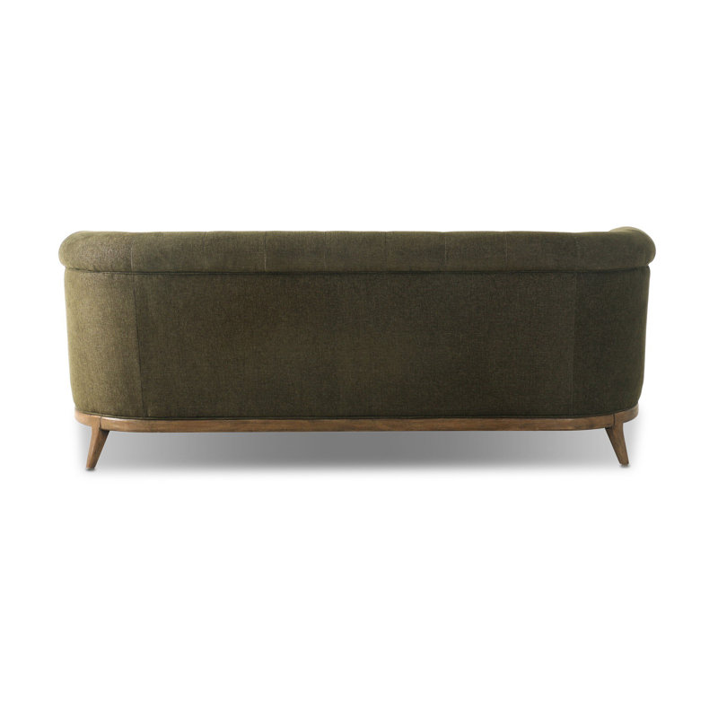 Ellsworth 91" Rolled Arm Sofa, 29.75" H x 78" W x 36" D, Sutton Olive