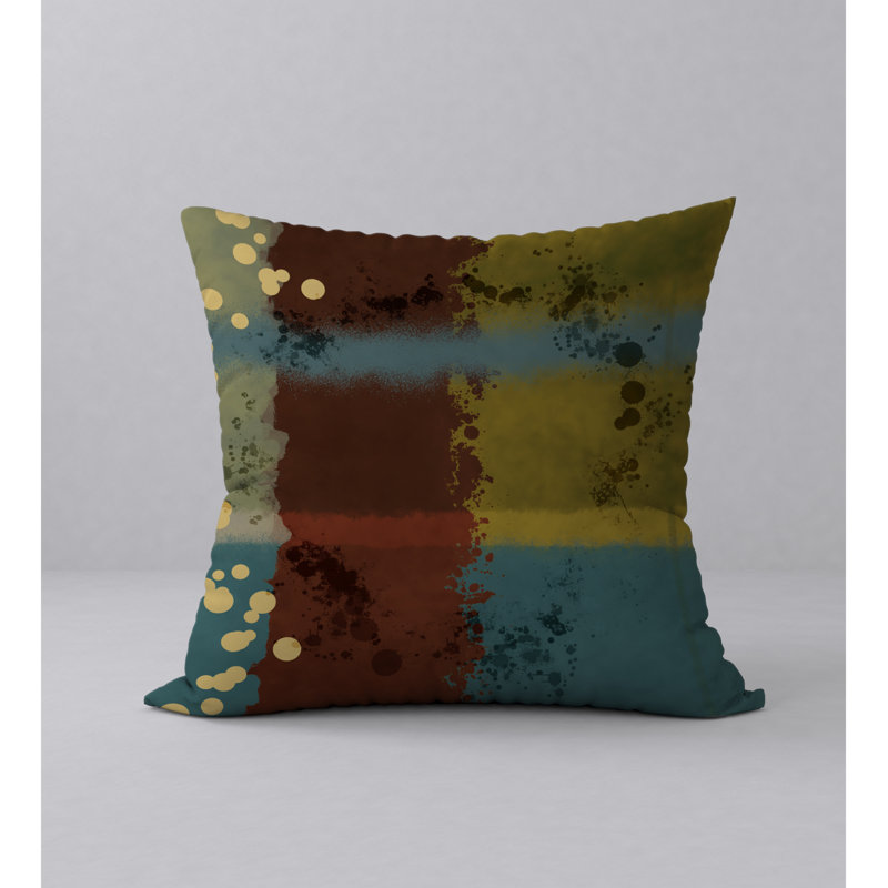 Reversible Throw Pillow, 18" x 18"