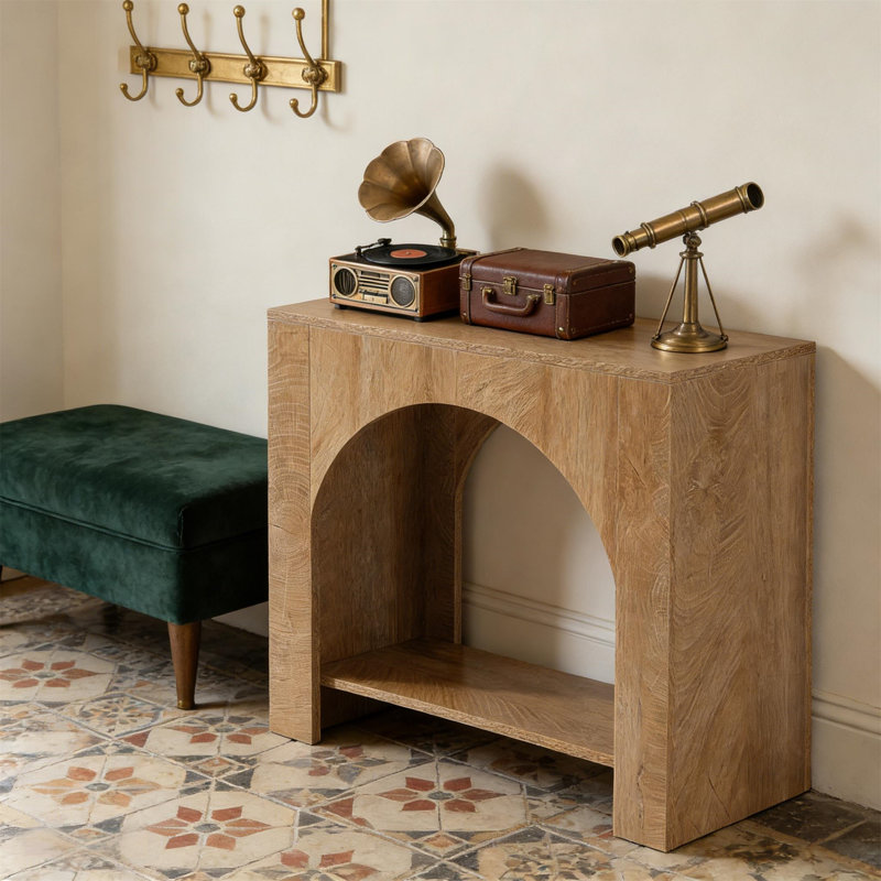 Table de chevet moderne à 2 niveaux