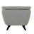 Boucle Fabric Upholstered Accent Chair-2022621664
