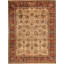Wool Floral Area Rug in Cream