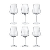 Bernadotte 15 oz. Lead Free Crystal White Wine Glass