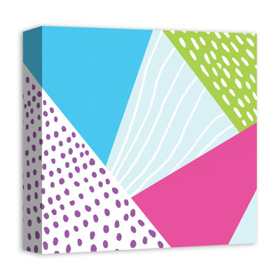 Art sur toile bold block Bonum