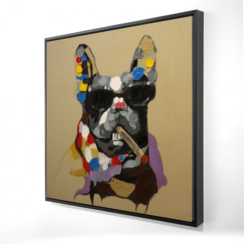 " Abstract Smoking Dog "