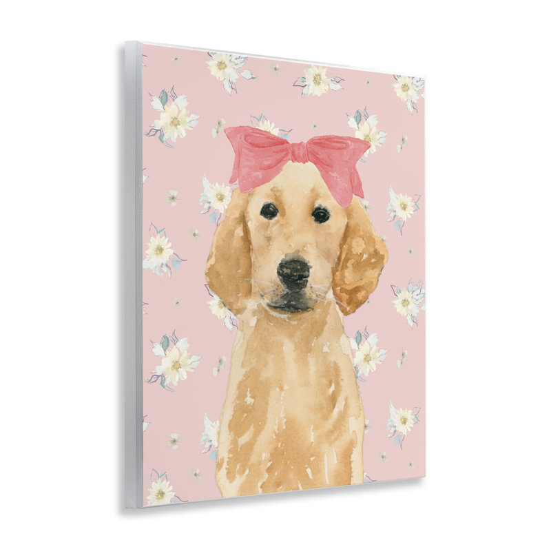 Plaque murale «Photo Ready Retriever», conception par Lucille Price