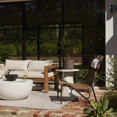 Bowman Outdoor Round Side Table