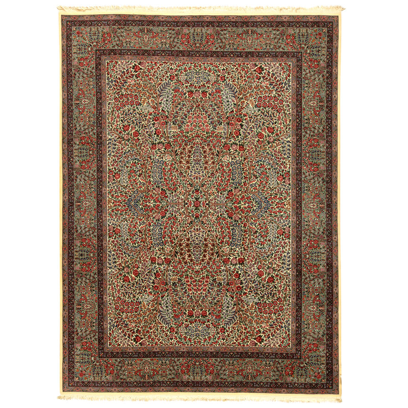 Hand Knotted Wool Oriental Indoor Rug