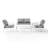 Mosier 4 - Person Patio Conversation Set with Cushions-1929491827-1929491824