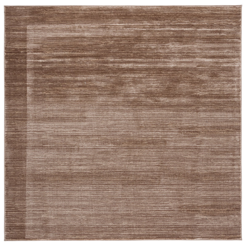 Aaishah Light Brown Area Rug, Rectangle 8' x 10'