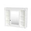 Armoire de salle de bain moderne, 35 po x 28 po, grande capacité de rangement, décoration élégante et fonctionnelle-121116121