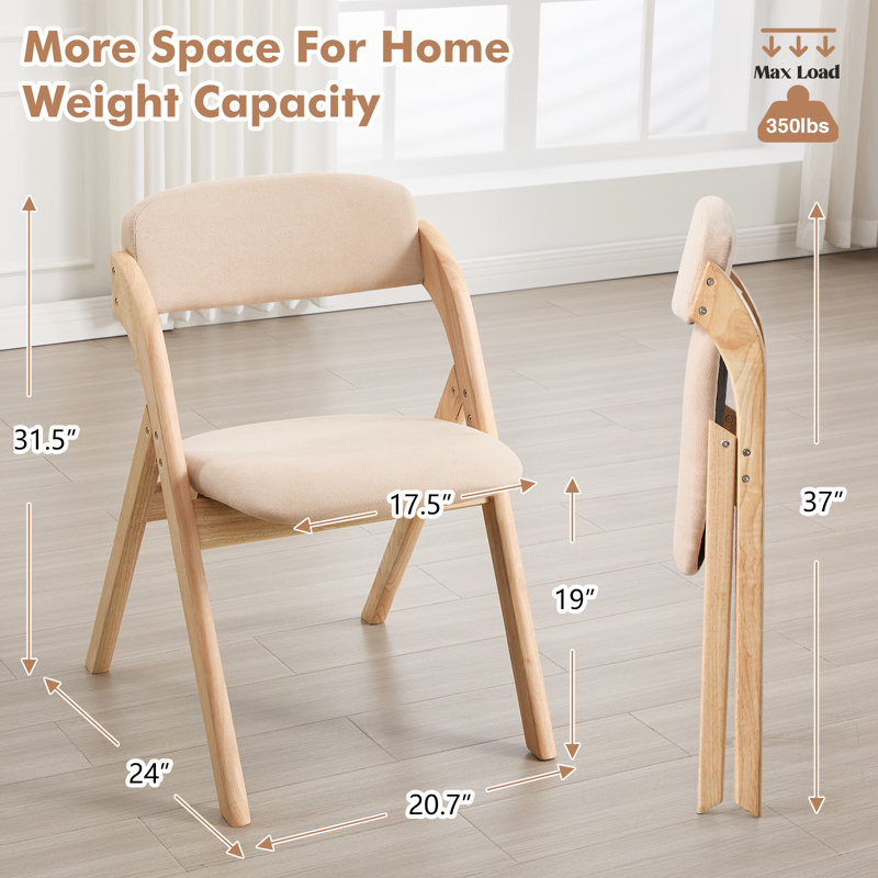 Chaise rembourrée empilable rembourrée et rembourrée, Kaki