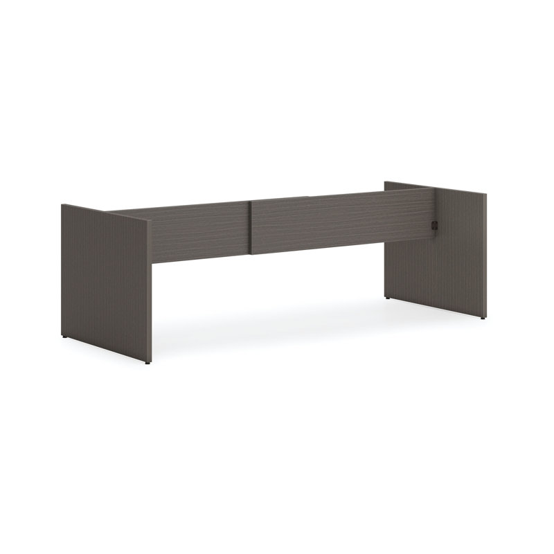 Table de conférence Mod Mod, Teck ardoise, H 28,48 po x L 119,5 po x l 47,51 po