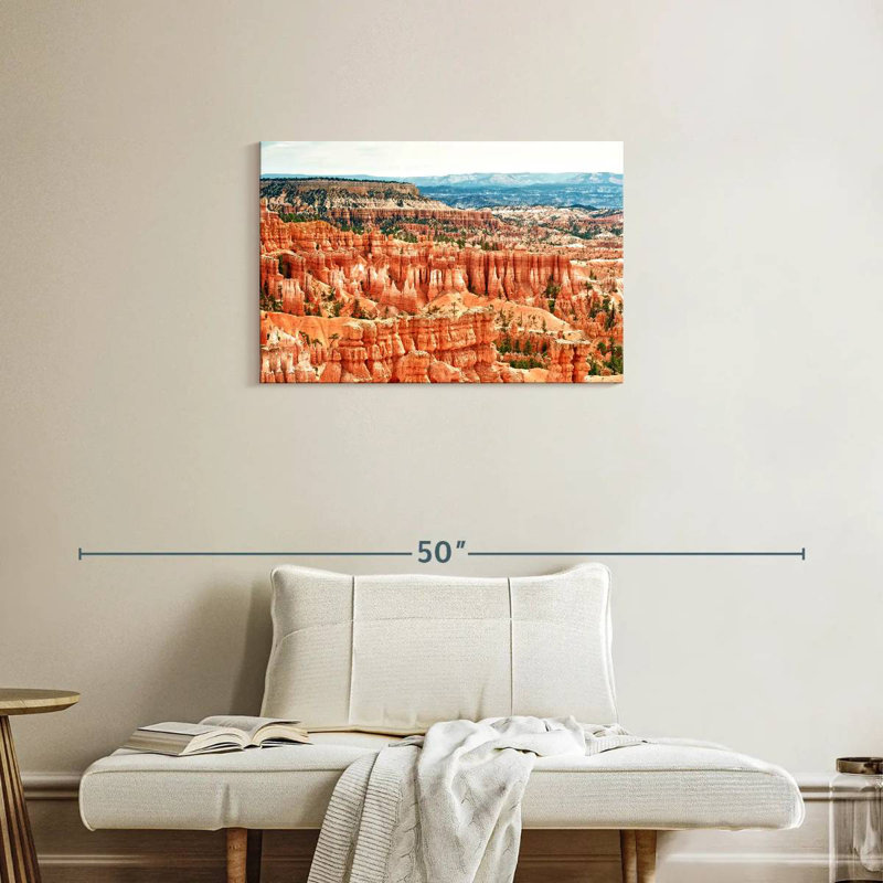 Vue matinale d'Alvord Bryce Canyon, H 20 po x l 30 po