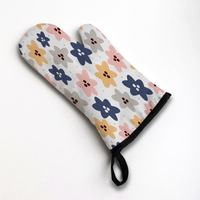 Sergé en coton Flirty Blossoms