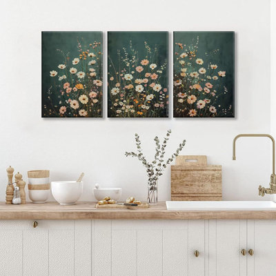 3 Piece Wrapped Canvas Print