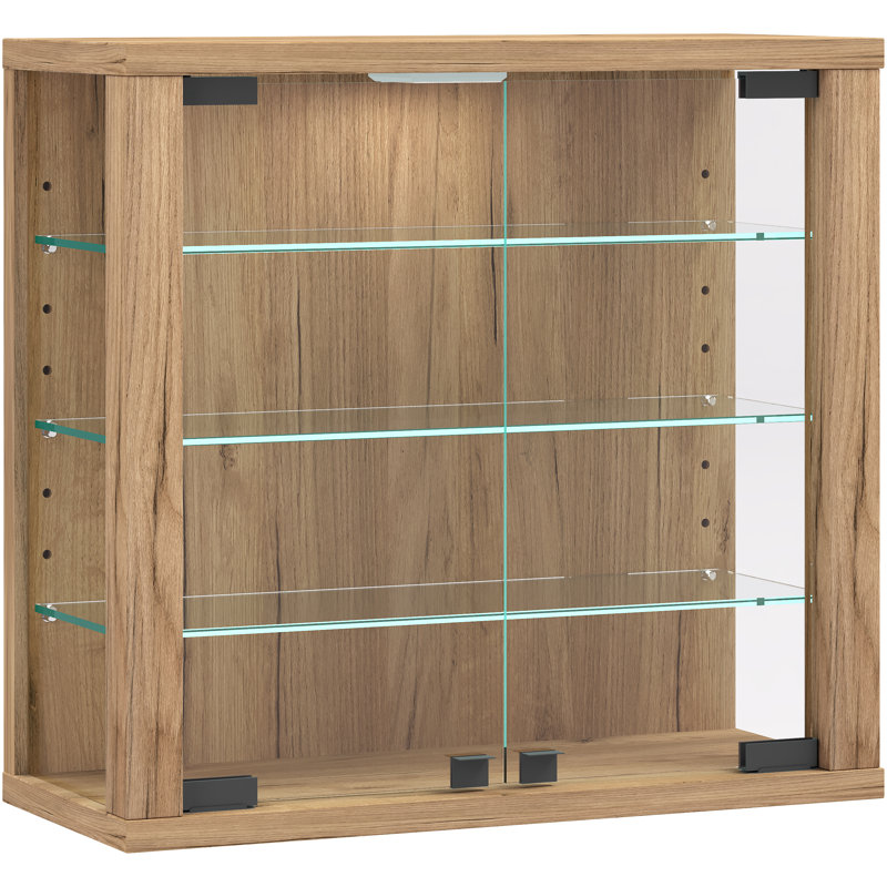 Cecilius Display Cabinet, Honey oak