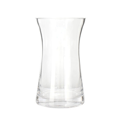 Glass With Gathering Neck Bouquet Vase