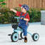 Tricycle pour tout-petits de 2 à 5 ans avec siège réglable, vélo pour tout-petits pour enfants avec panier, sonnette, poignées de guidon-131225726