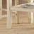 Cream Finish Counter Height Table