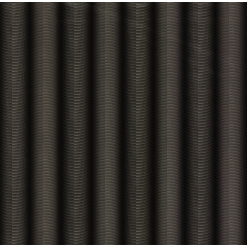 Rouleau de papier peint métallique L 34,5 pi x l 27,56 po Urban Oasis, Charbon/Noir