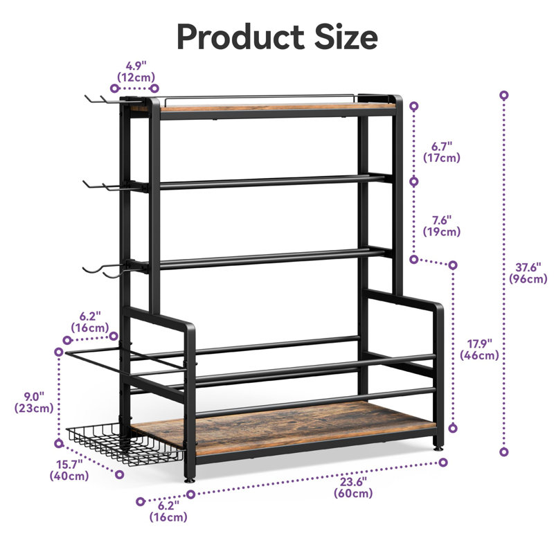 Metal Freestanding Multi-Use Sports Rack