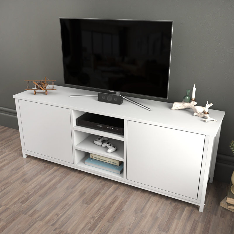 Meuble télé, Blanc