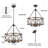 Aukje 4 - Light Dimmable Caged Drum Chandelier-362295731
