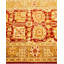 Tapis noué à la main Tia, unique en son genre - rouge