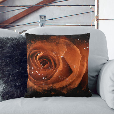 Rose Cushion with Filling