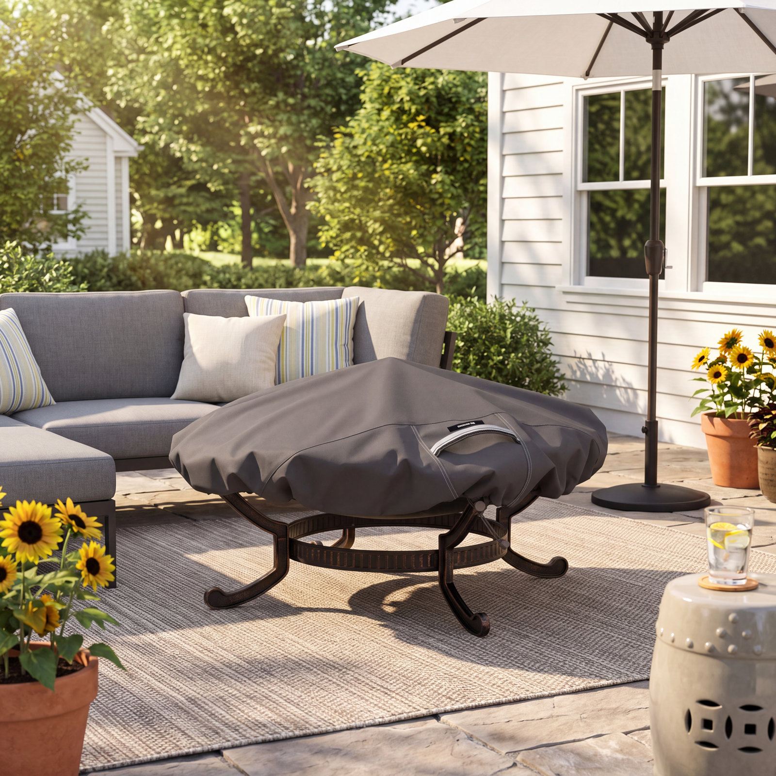 44" Fire Pit Cover, Small