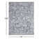 Ingrid Machine Woven Oriental Navy Area Rug