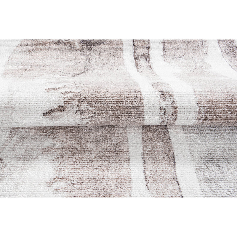 Area Rug in Ivory, Rectangle 6' x 9'