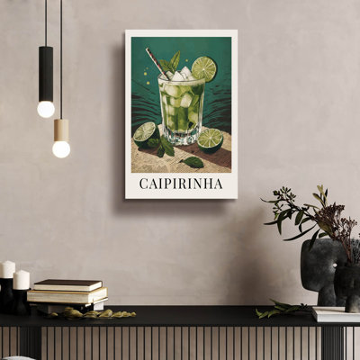 Art mural en verre Caipirinha 'par Andreas Magnusson