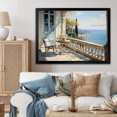 Almarine " French Coastal Retreat In St Tropez " by Designart