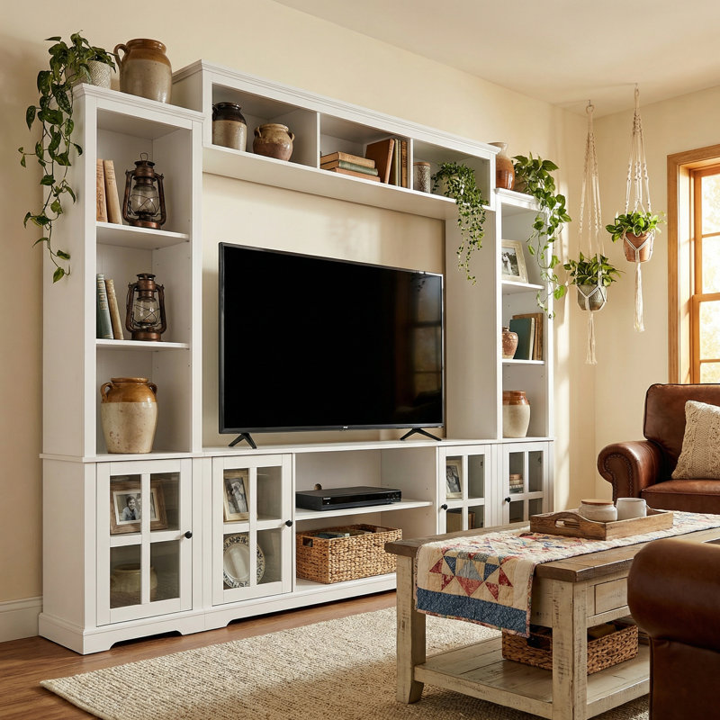 Ariat Entertainment Center for TVs up to 70", White