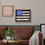 Wall Mounted Us Flag Coin Display Case