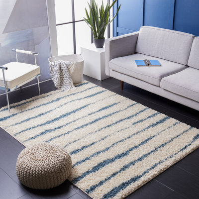 Tapis rayé Evgeniy Venus Shag 600 Performance