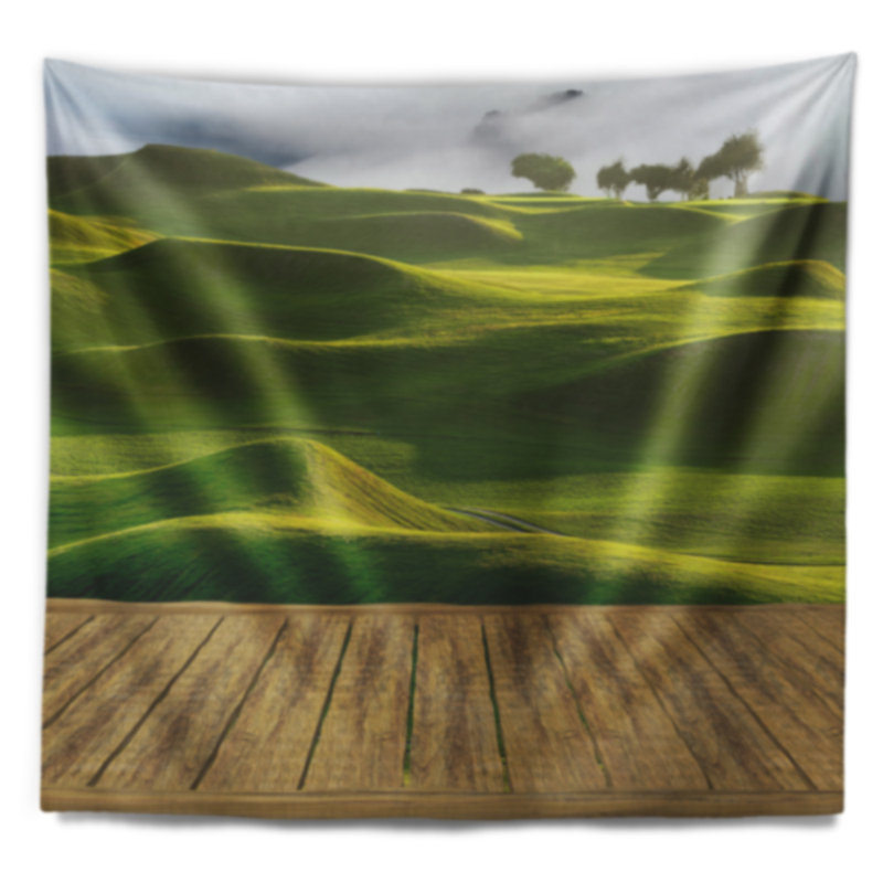 Polyester Tapestry, 50" H x 60" W