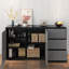 Buffet moderne et simple en bois massif